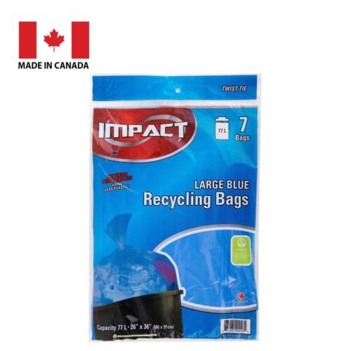 26x36"blue garbage bag outdoor (pk7)