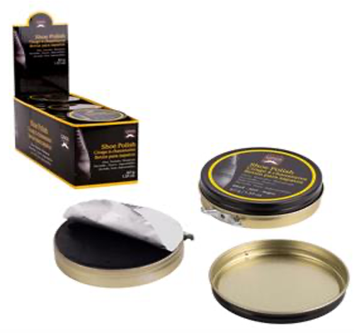 shoe polish black (40g)