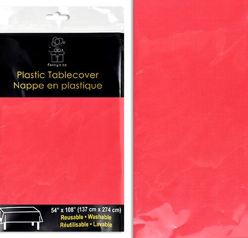 red table cover 54x108"