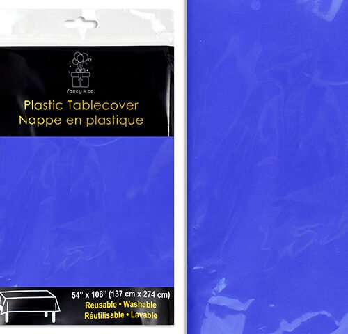 navy blue tablecover 54x108"