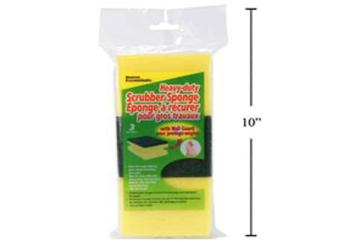 scrubber sponge (pk3)