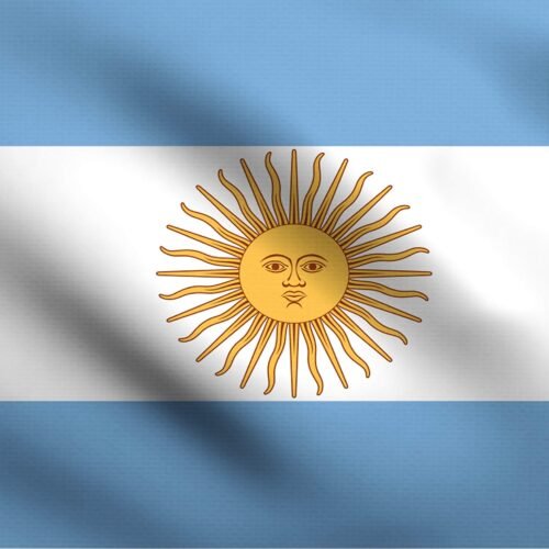 argentina flag (47x32cm)