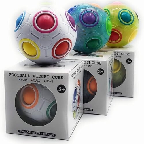 FOOTBALL FIDGET CUBE