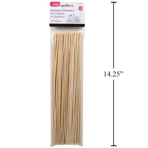 Luciano 12" Bamboo Skewer (Pk/100)