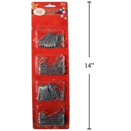 Silver Metal Ornament Hangers