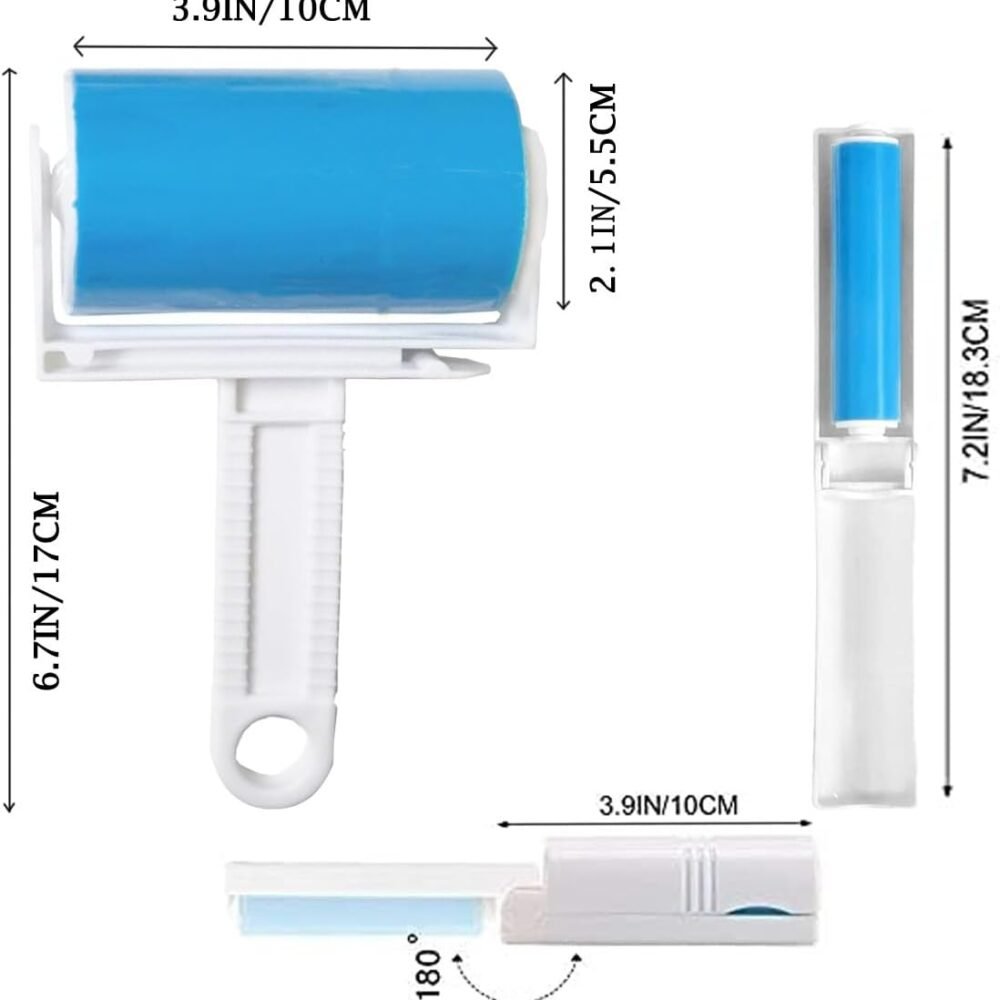 Portable Sticky Lint Roller For Clothing