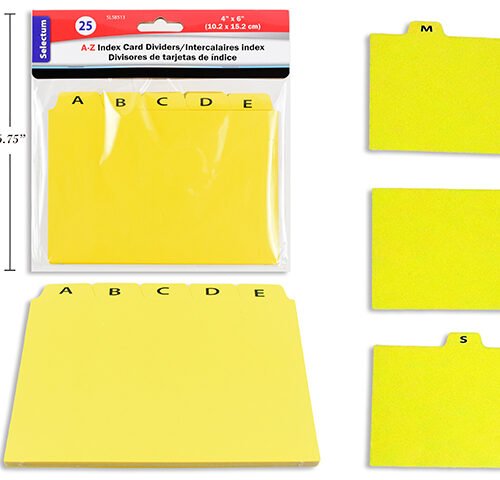 index card divider