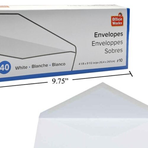 white envelopes