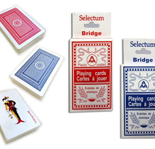 PLAYING CARDS BRIDGE SIZE