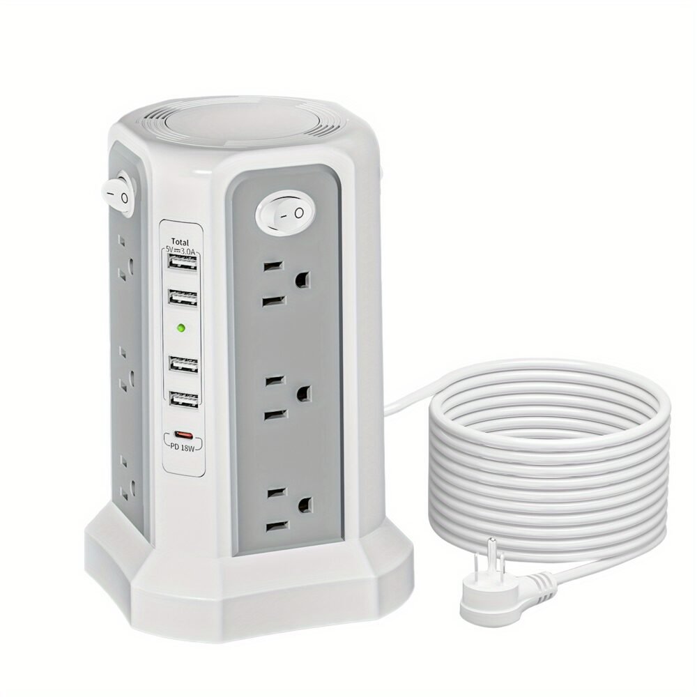 8.8ft Surge Protector Pwr Strip