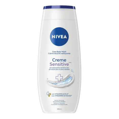 nivea sensitive bodywash (500ml)