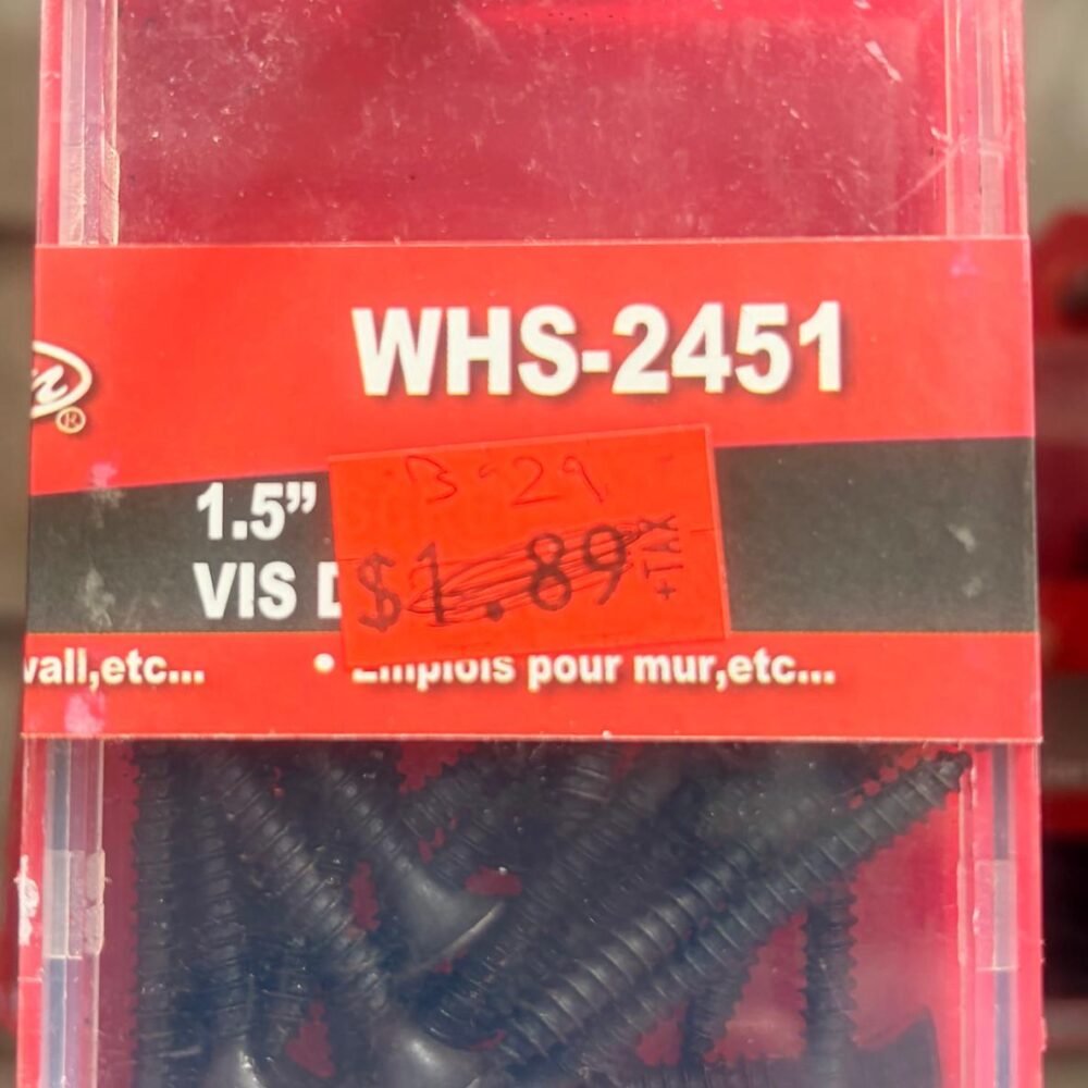 1.5" screw
