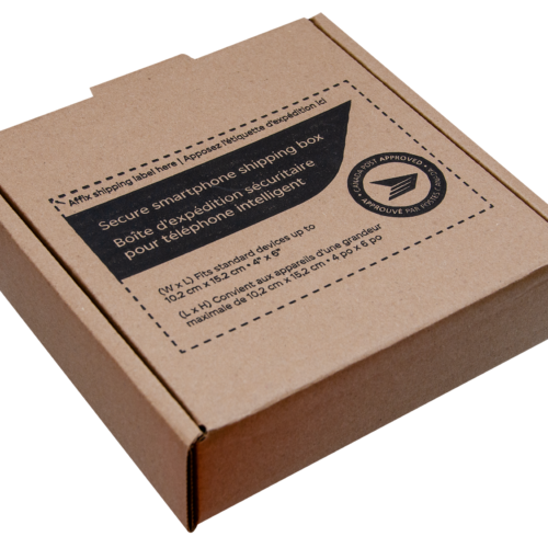mailing box for smartphone shipping 10.2x15.2cm