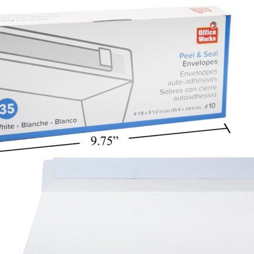 #10 peel & seal envelopes (pk/35)