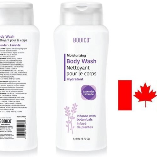 bodico, lavender body wash 532ml