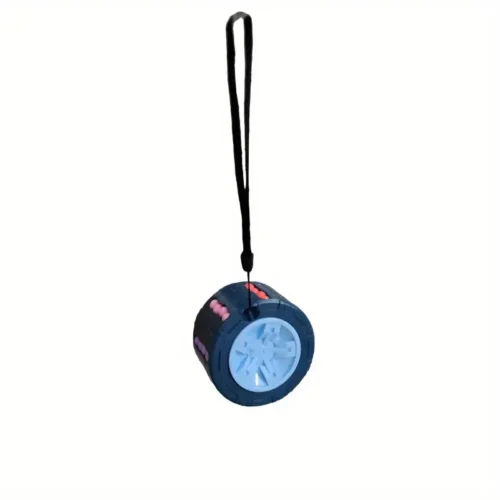tire shaped rotating spinner toy