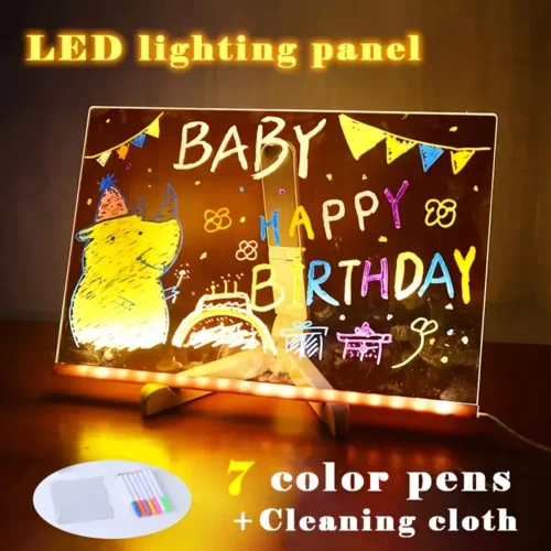 smart luminous acrylic drawing board
