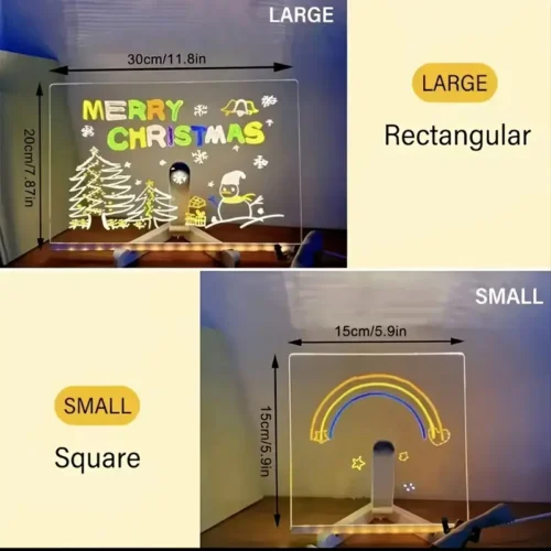 smart luminous acrylic drawing board