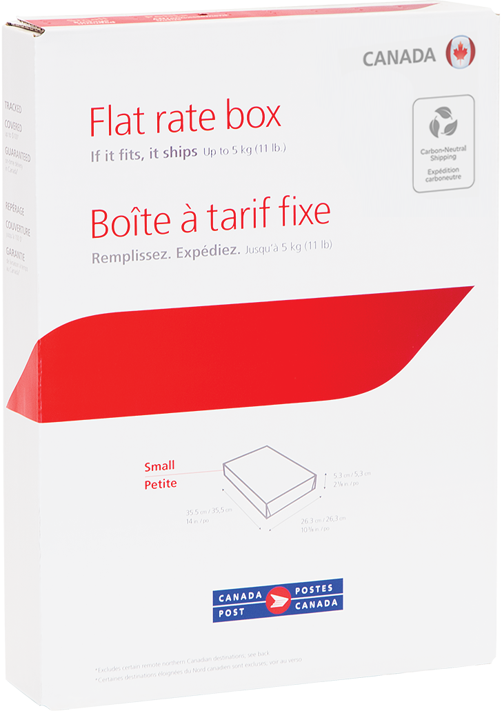 flat rate box 35.5x26.3 x 5.3cm small prepaid flat rate box 35.5x26.3 x 5.3cm small prepaid