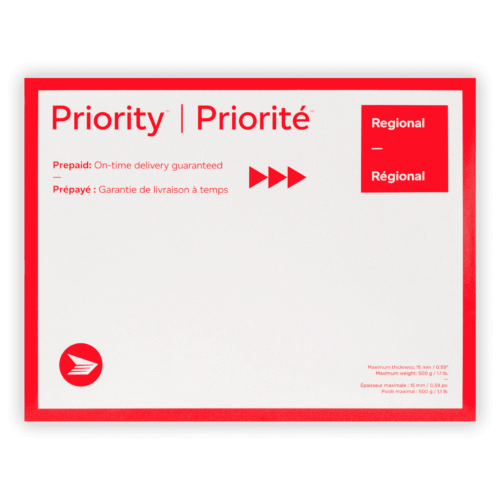 priority™ prepaid envelope regional shipping (medium)