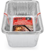 2lb aluminium loaf pan (pk3)