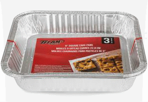 9" sq pan (pk3)