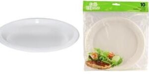 9" plastic plates (pk10)
