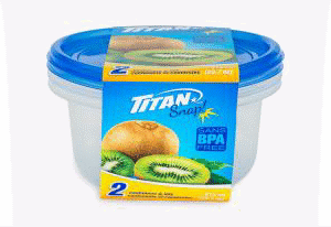 round food container 615ml (pk2)