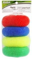plastic scourers (pk4)