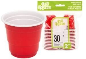 cafe express 2oz shot glasses pk30