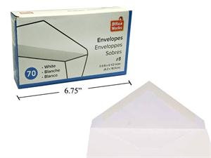 white envelopes (pk70)