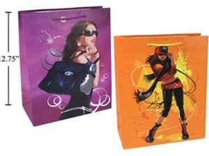 paper t large hot stamp gift bag