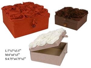 rose collection, jewellery (bx/3)