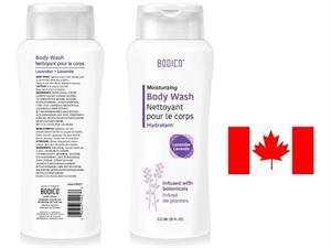 bodico, lavender body wash 532ml