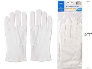 cotton gloves (pair)