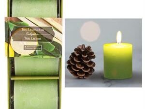 2" scented pillar lemongrass (pk3)