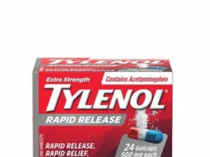 tylenol rapid release 500mg (24 caps)
