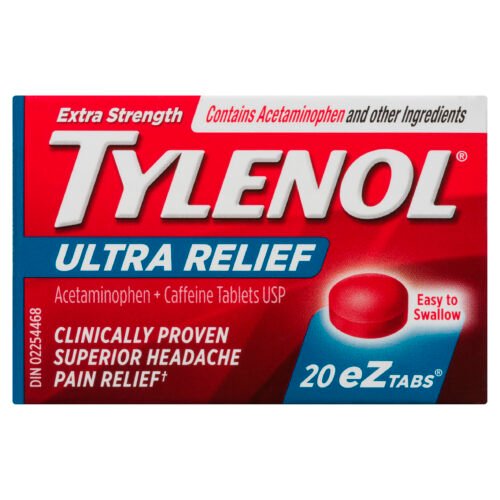 tylenol utra relief (20 ez tabs)