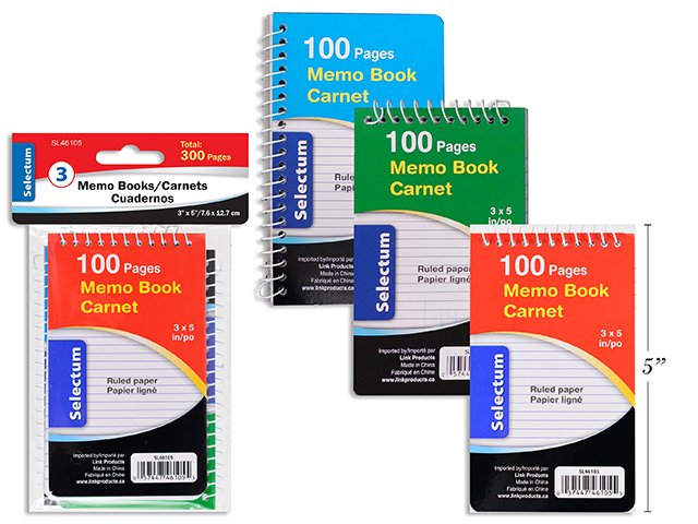 3x5" memo bk w.coil (40/sheets) (copy) 3x5" memo bk w.coil (40/sheets) (copy)