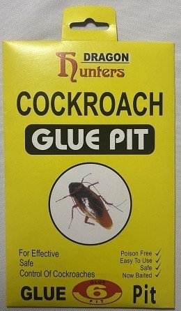 COCKROACH GLUE TRAPS (4 TRAPS)