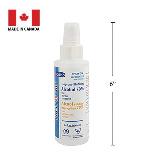 70% rubbing alcohol (100ml)