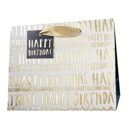 Paper T. Gift Bag, Jumbo, Happy Bday