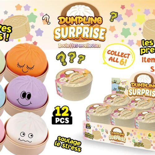 Blind Box 3.5" Dumpling Surprise, Moody Face