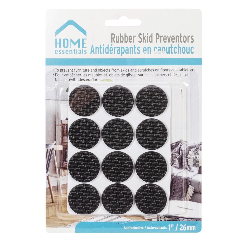 1" Dia Skid Preventors Rubber (Pk/12)