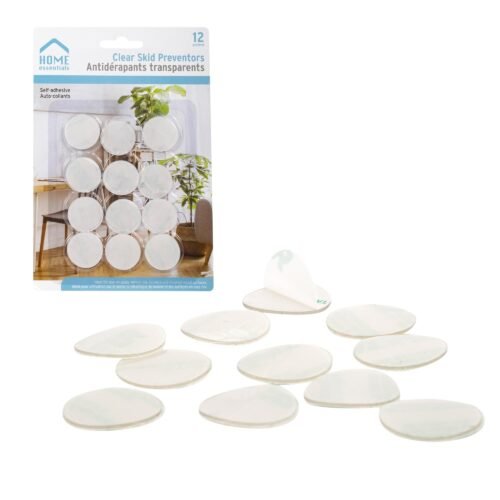 Clear Skid Preventors 1" Dia (Pk/12)