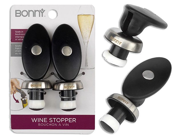 BONNY Wine Stopper (Pk/2)