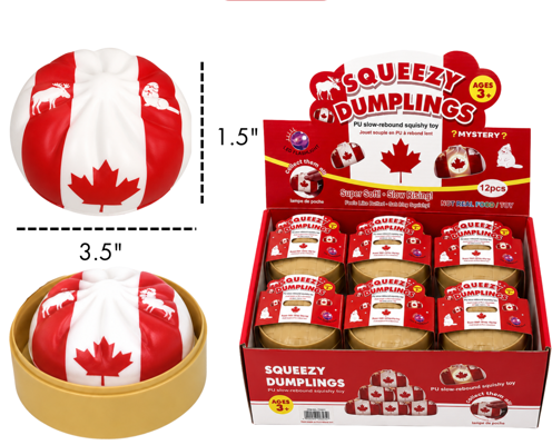 Squeezy Canada Dumplings 4"