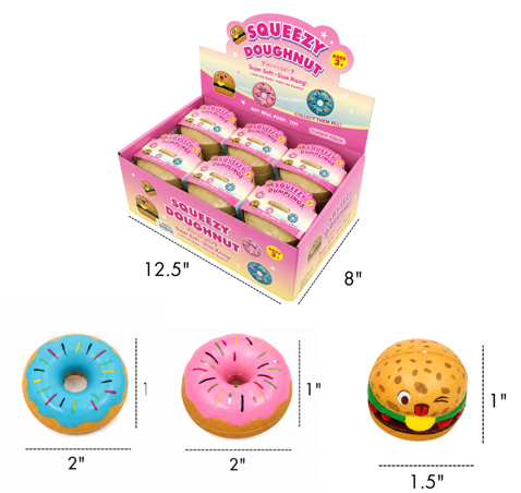 Squeezy Doughnut FOOD Dumplings 4"