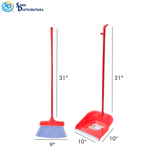 Dustpan & Brush Set 33"