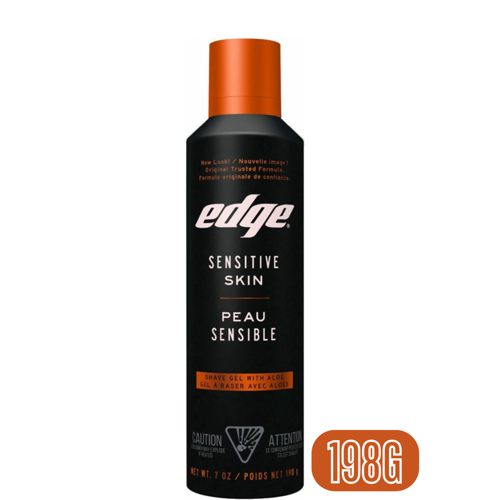 EDGE SENSITIVE SKIN SHAVE GEL 198G